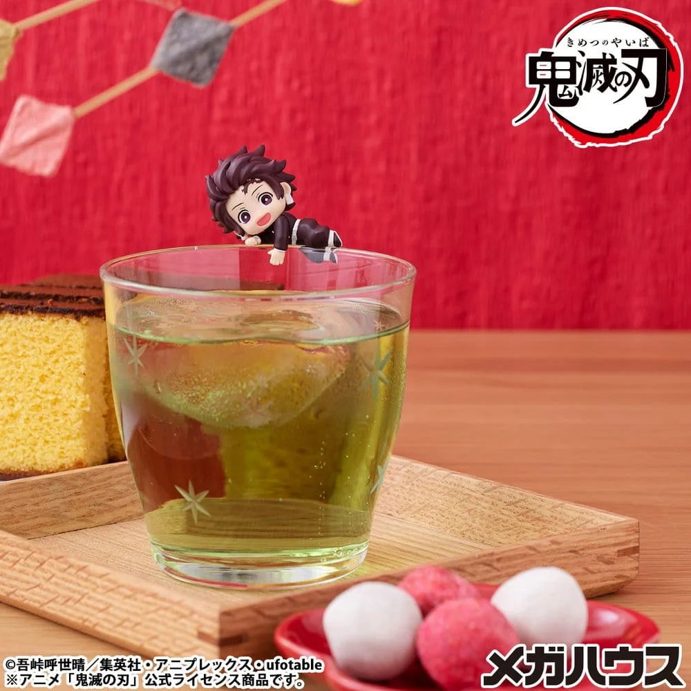 Demon Slayer Kimetsu no Yaiba Ochatomo Series Trading Figure 4 cm - 1 Unidade